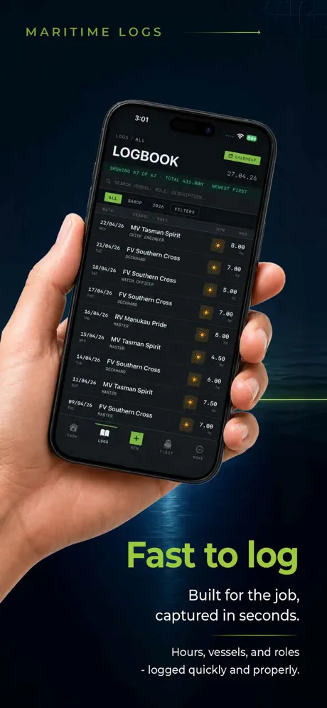Maritime Logs screenshot 3