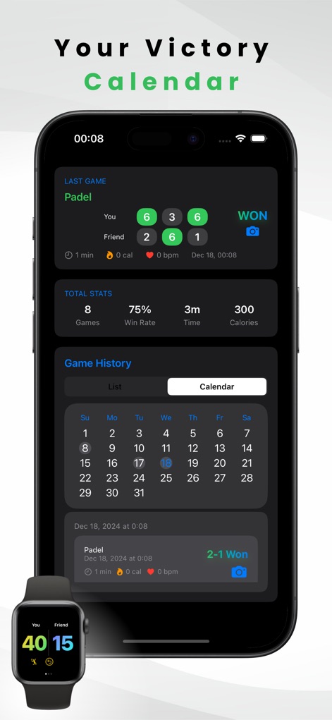 T-Score Tracker: Tennis Watch - Sports App | MWM