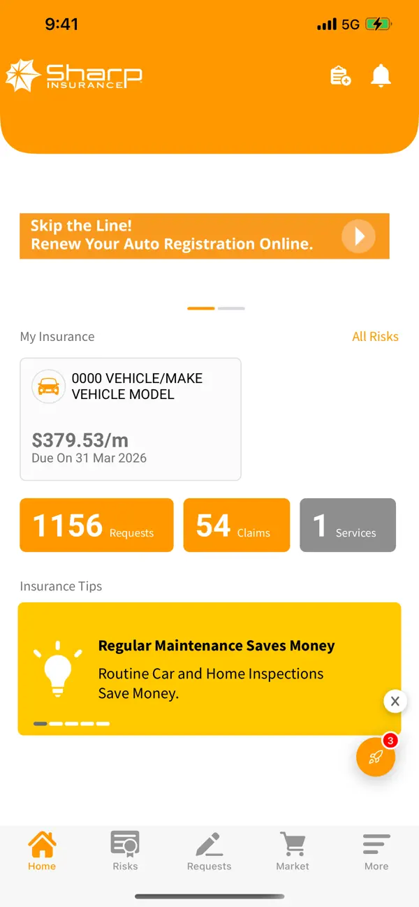Screenshot #3 pour mySharp by Sharp Insurance