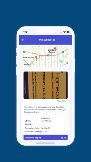 XPEDE DELIVERY APP (USER) screenshot 4