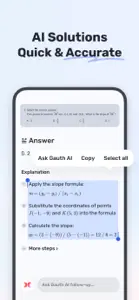 Gauth: AI Study Companion screenshot #2 for iPhone