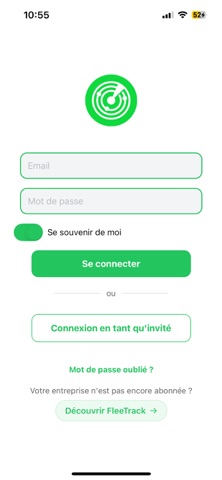 FleeTrack App screenshot