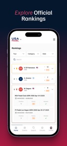 USA PADEL screenshot