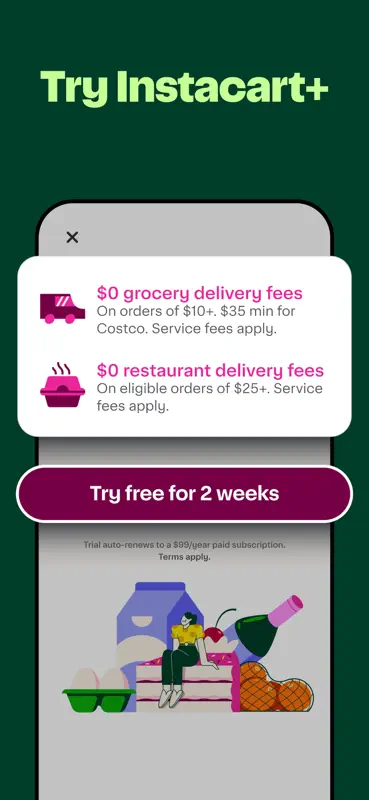 Instacart: Groceries & Food screenshot 9 of 9