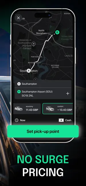 WAY: Southampton Ride Request screenshot 2