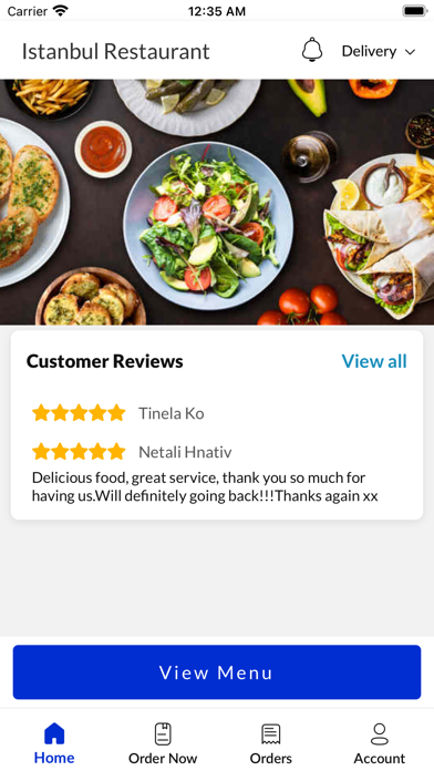 Istanbul Restaurant London Rd Screenshot