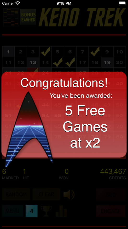 #2. Keno Trek (iOS) Podle: Keno Tap LLC