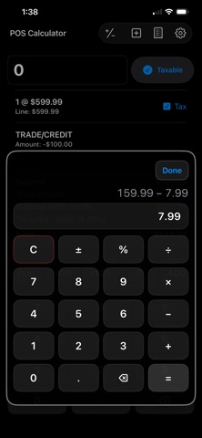 POScalculator Screenshot 8 of 8