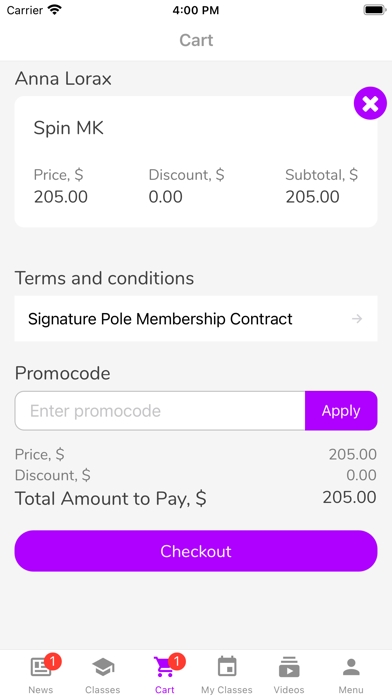 Flirt Fitness Screenshot