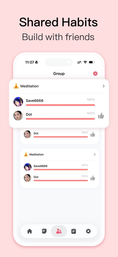 Habit Tracker - Collaborative Goal Setting