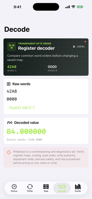 Pollphase: Modbus Field screenshot 5