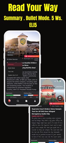 The Balanced News screenshot