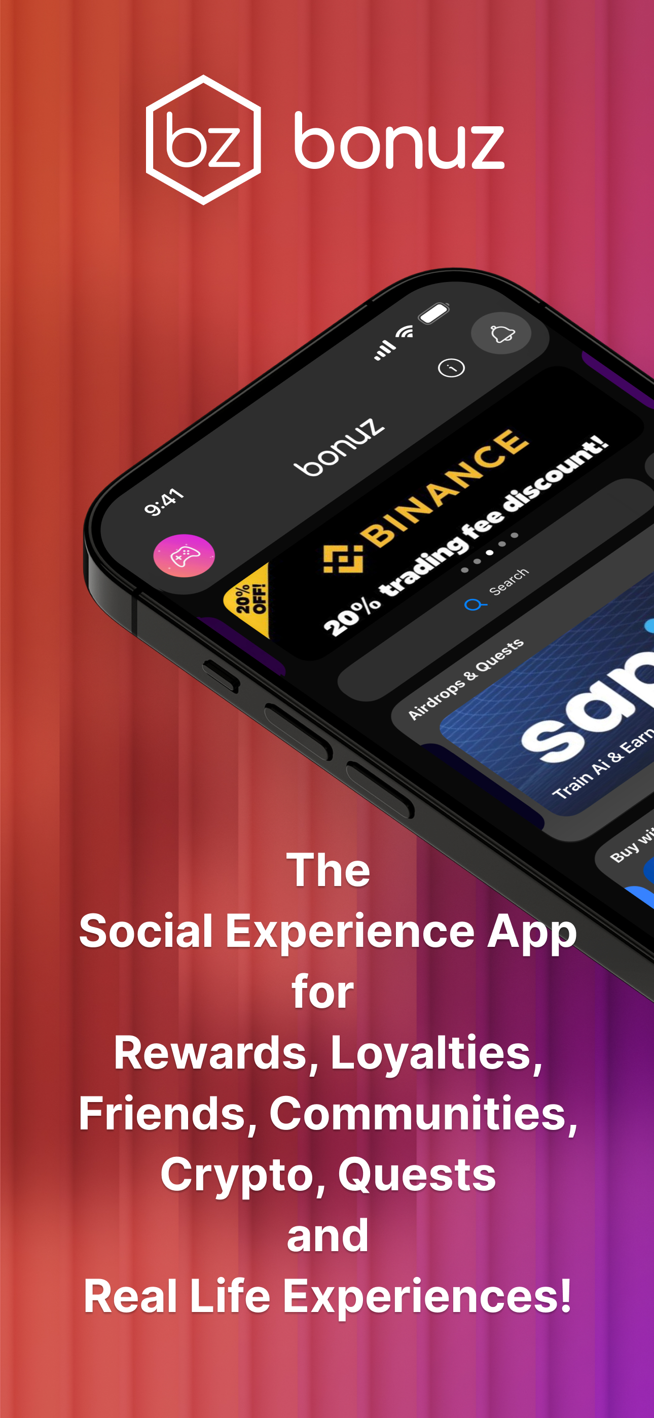 bonuz - Social Crypto Wallet