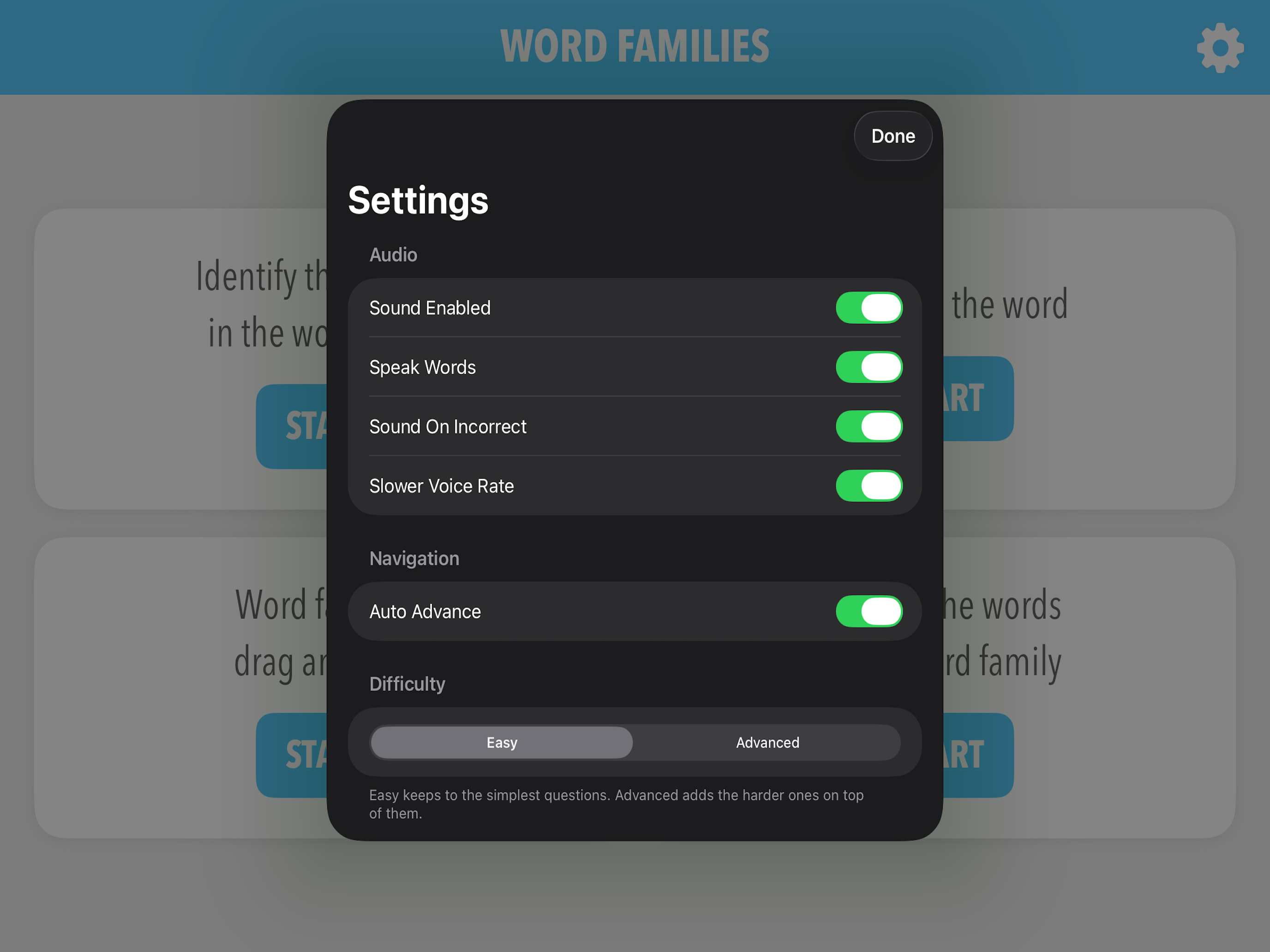 Word Families by Teach Speech screenshot 6