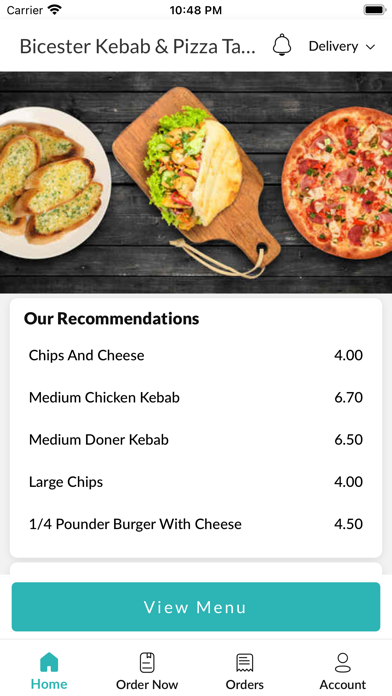 Bicester Kebab Pizza Takeaway Screenshot