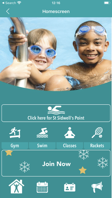 Exeter Leisure Screenshot