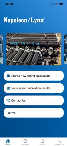 Napoleon/Lynx Spring Calc Screenshot 2 of 4