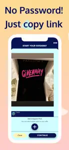 Giveaway Pro NoLogin Instagram screenshot #2 for iPhone