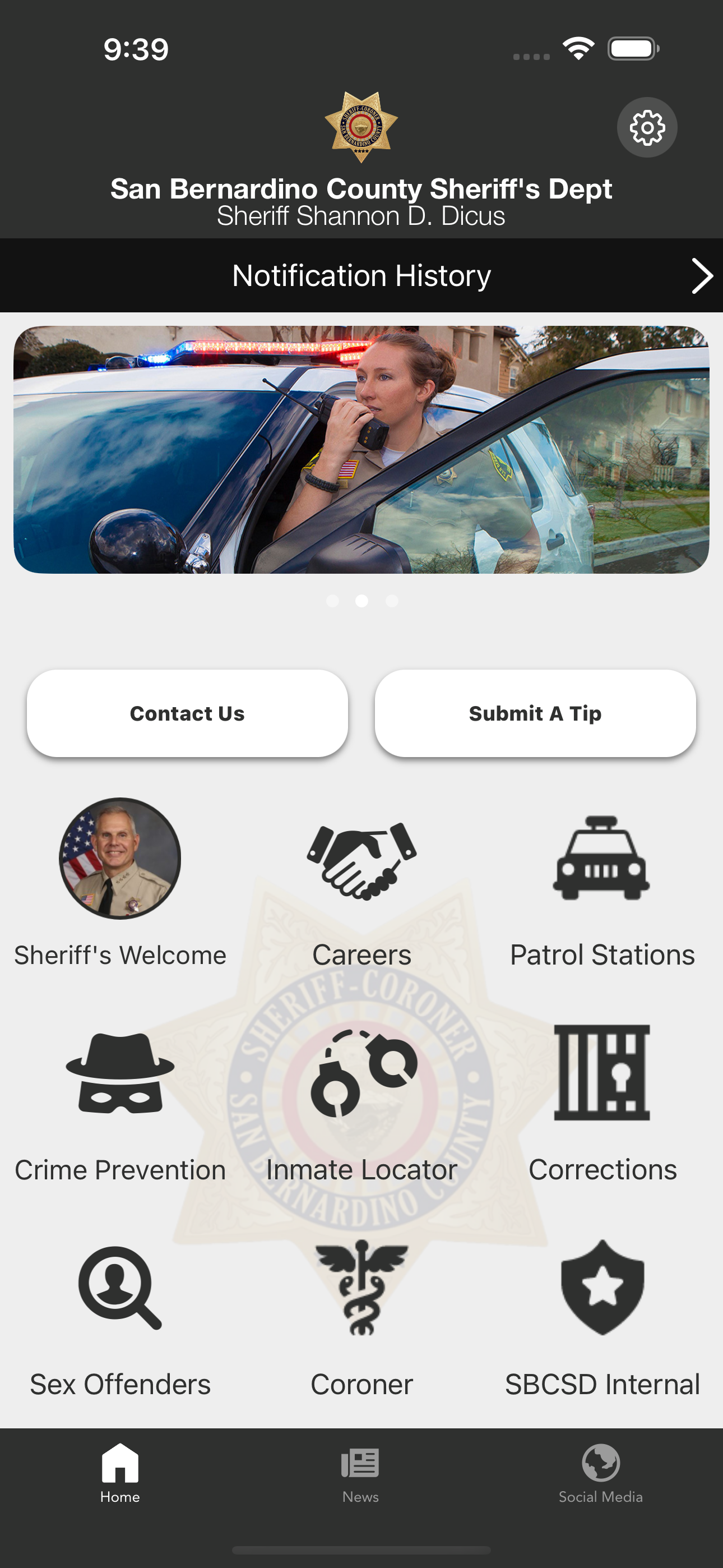 San Bernardino Co Sheriff, CA