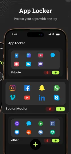 Скриншот App Hider : App Locker на iPhone 2
