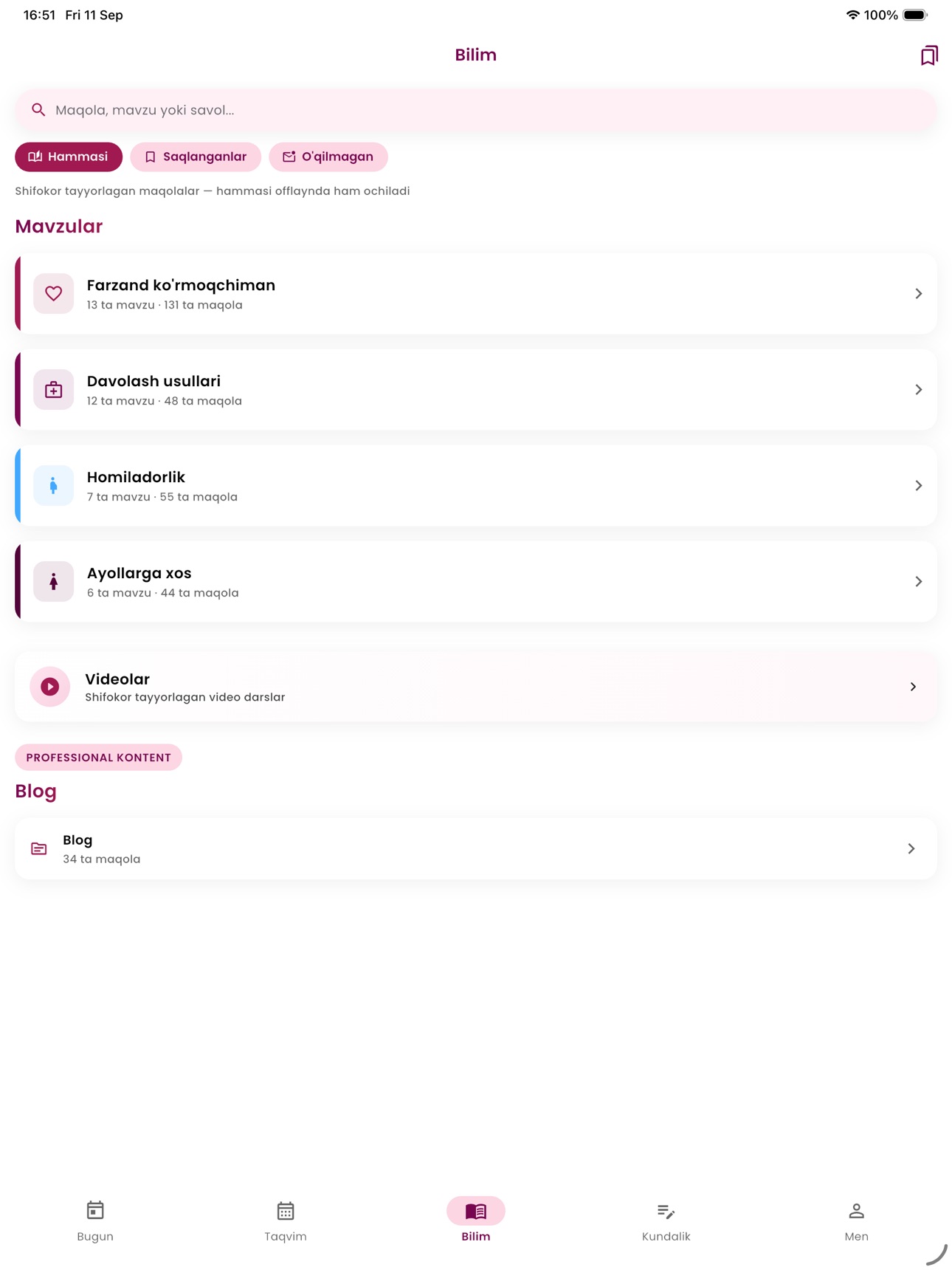 Screenshot 8 of Reproduktolog.uz app