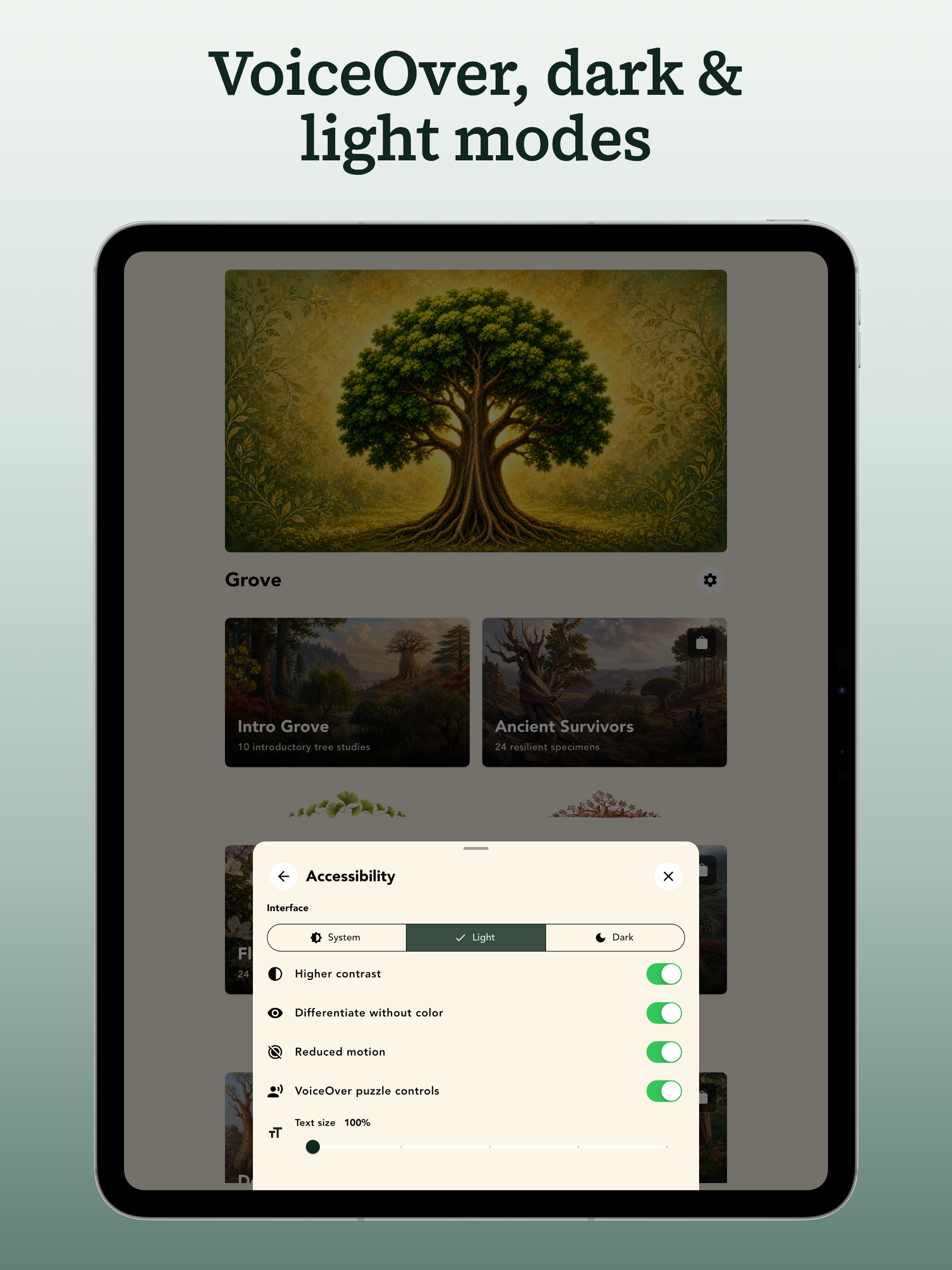 Grove: Botanical Art Puzzles screenshot 18