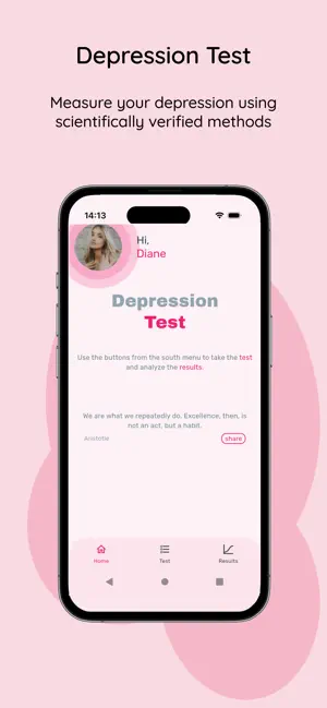 Depression Test - Quick Test screenshot 1
