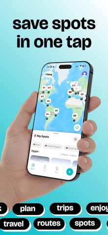 Plany: Save Spots & Plan Trips Screenshot 2 of 6