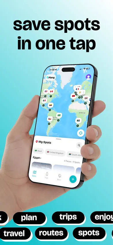 Plany: Save Spots & Plan Trips screenshot 2