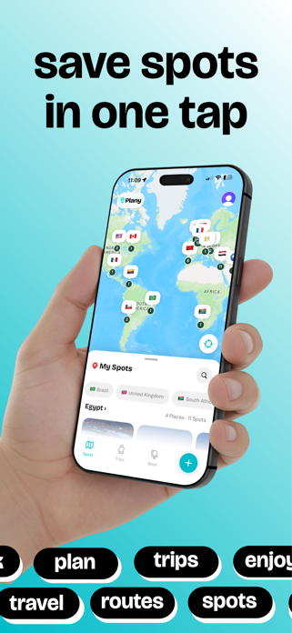 Plany: Save Spots & Plan Trips Screenshot 2 of 6