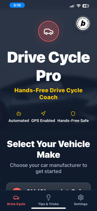 Drive Cycle Pro Screenshot 1 of 5