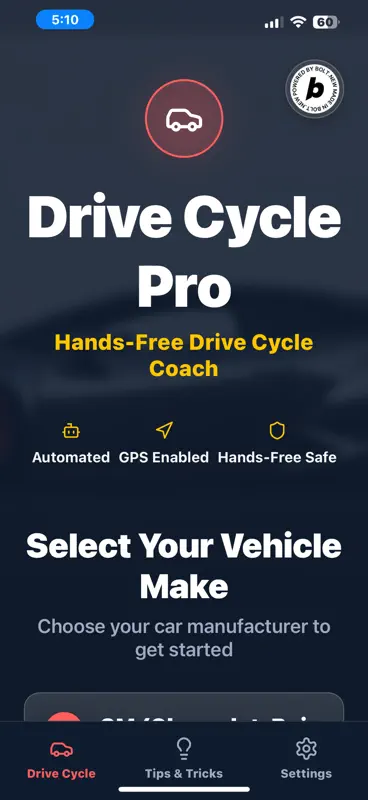 Drive Cycle Pro screenshot 1 of 5