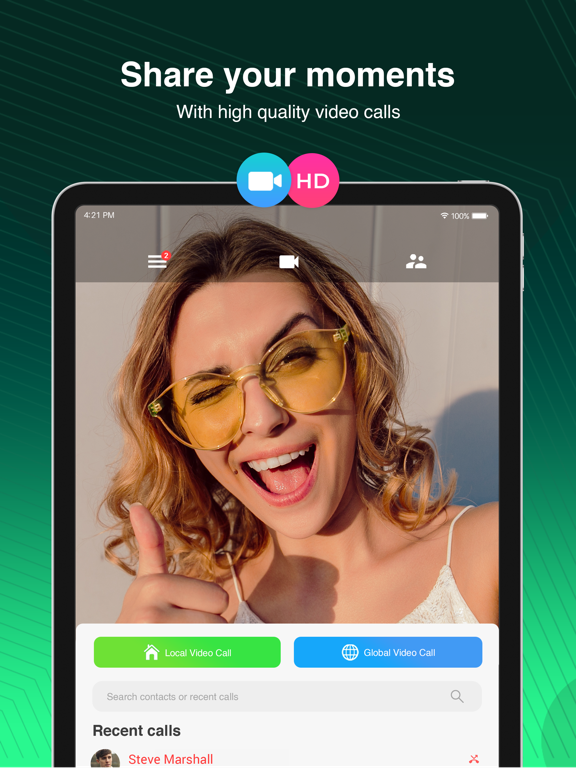 Screenshot #4 pour Video Call & Chat LinkLive