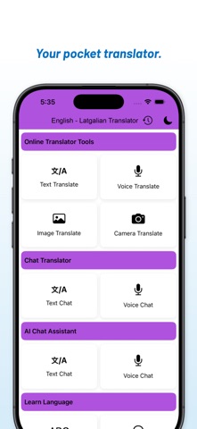 English - Latgalian Translator screenshot