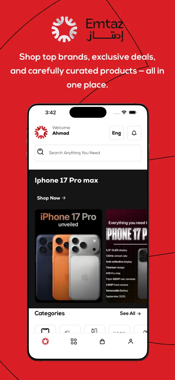 #1. Emtaz program (iOS) Von: Amasei Group for General Trading and Contracting
