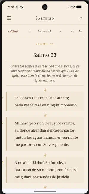 Salterio Español screenshot 3
