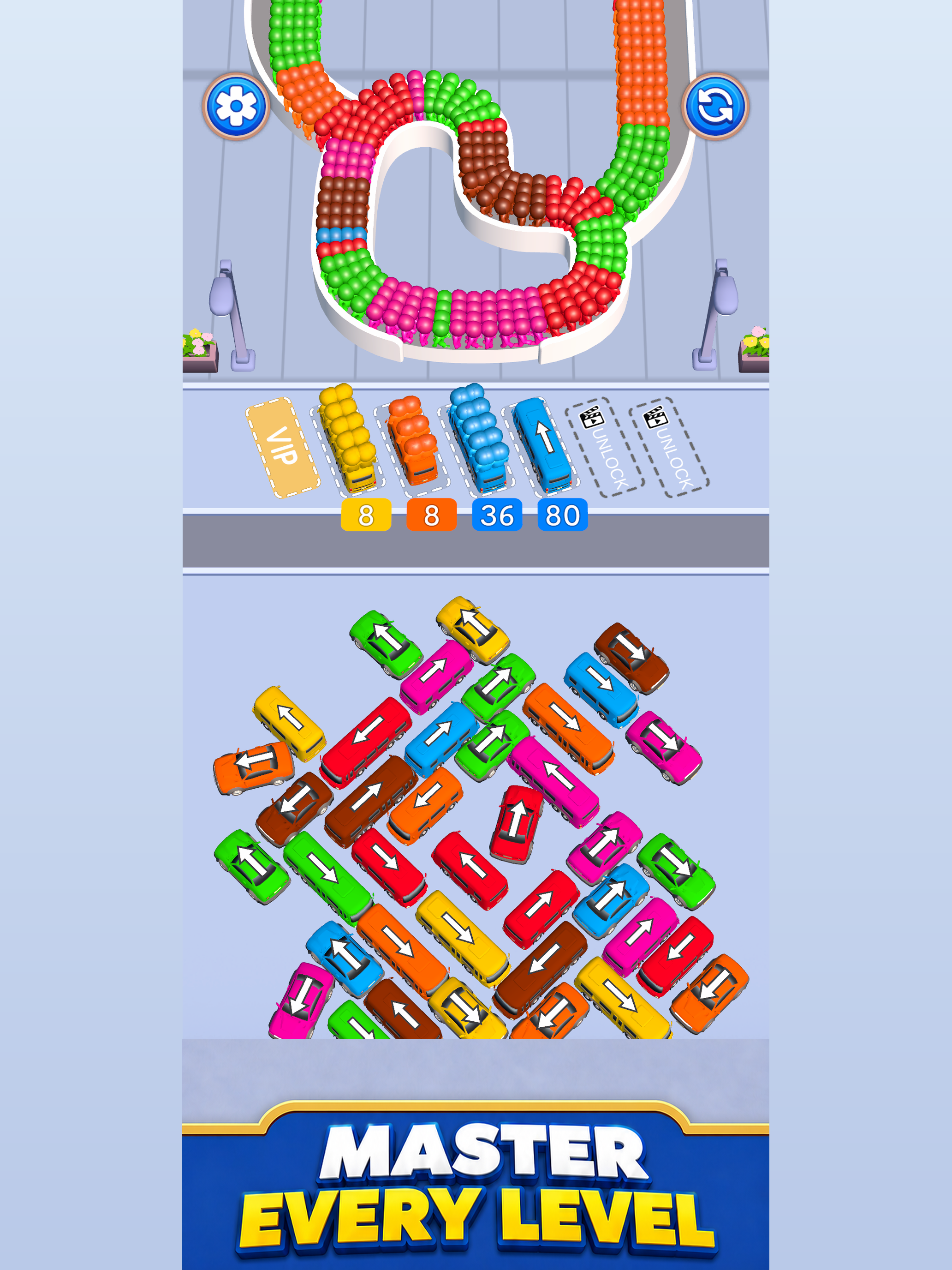 Bus Parking Fever -Traffic Jam screenshot 8