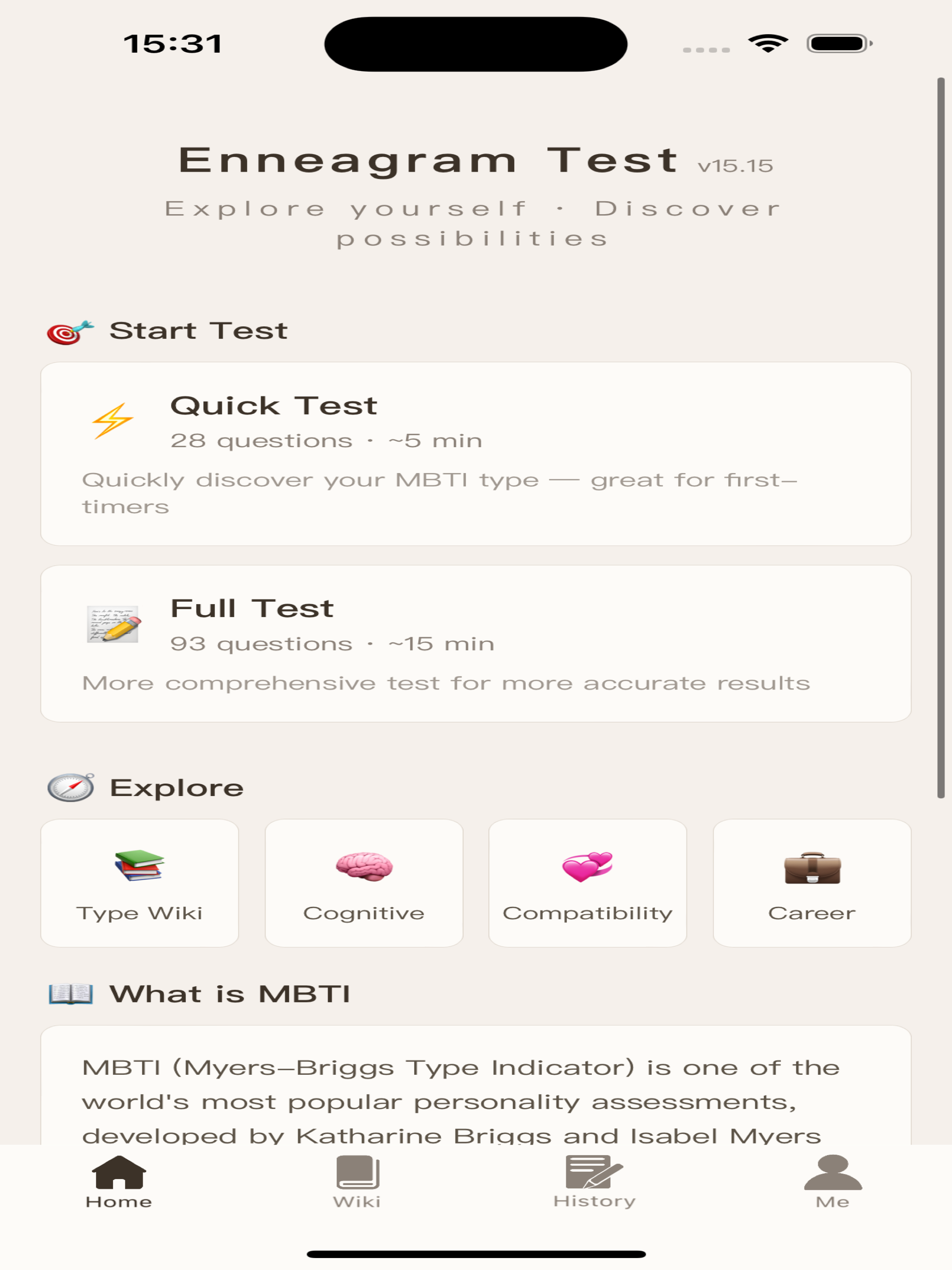 Enneagram Test - MBTI Quiz Pro screenshot 6