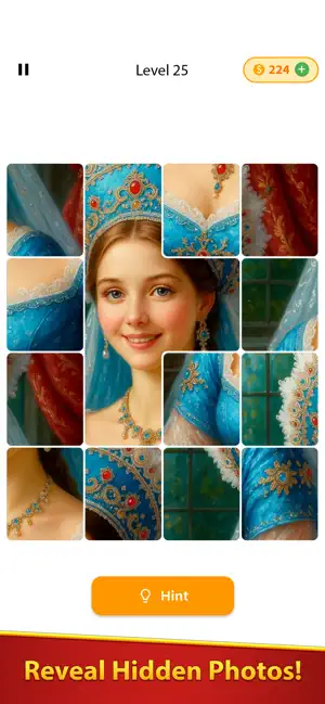 Jigsaw Art Puzzle Solitaire screenshot 1