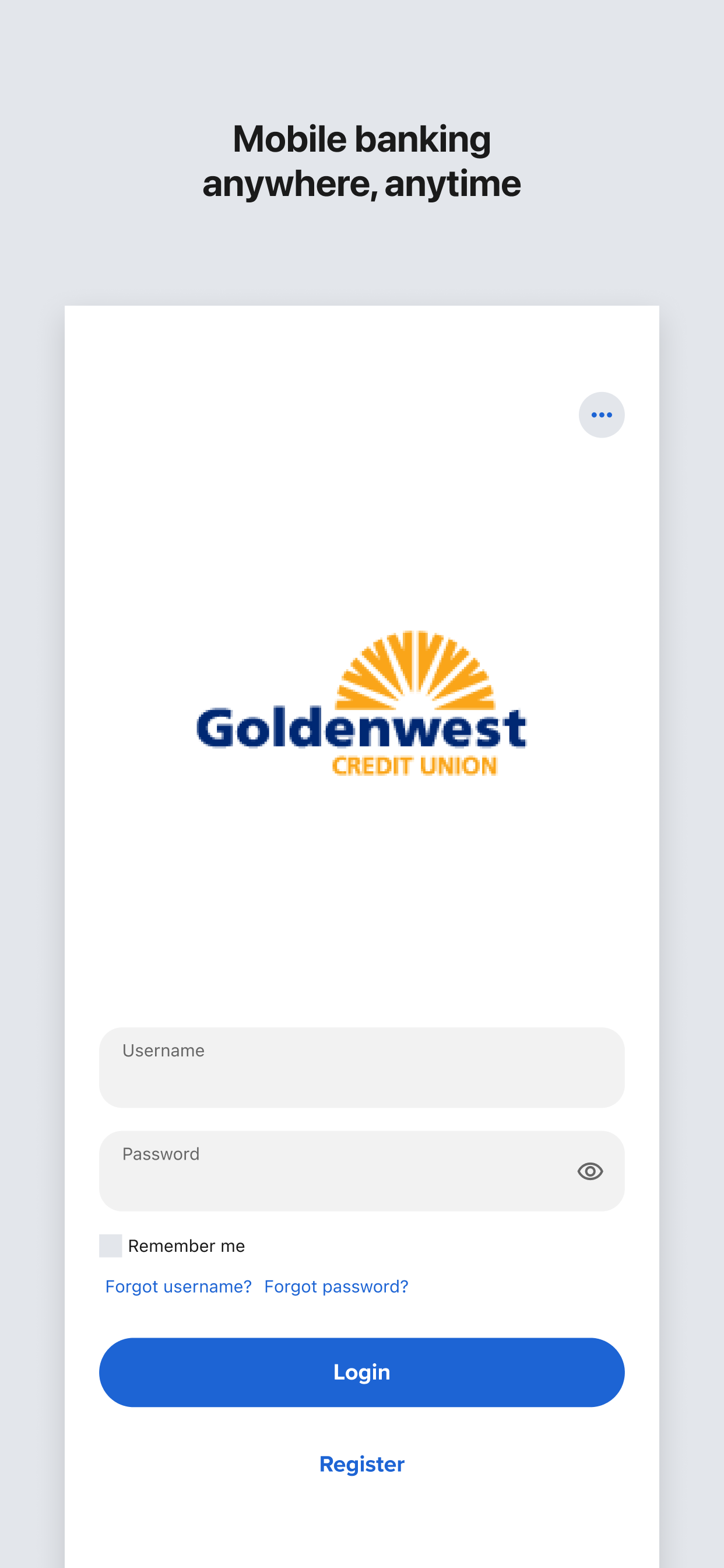 Goldenwest Mobile Banking