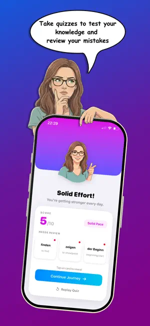 Learn German: Word Story screenshot 4