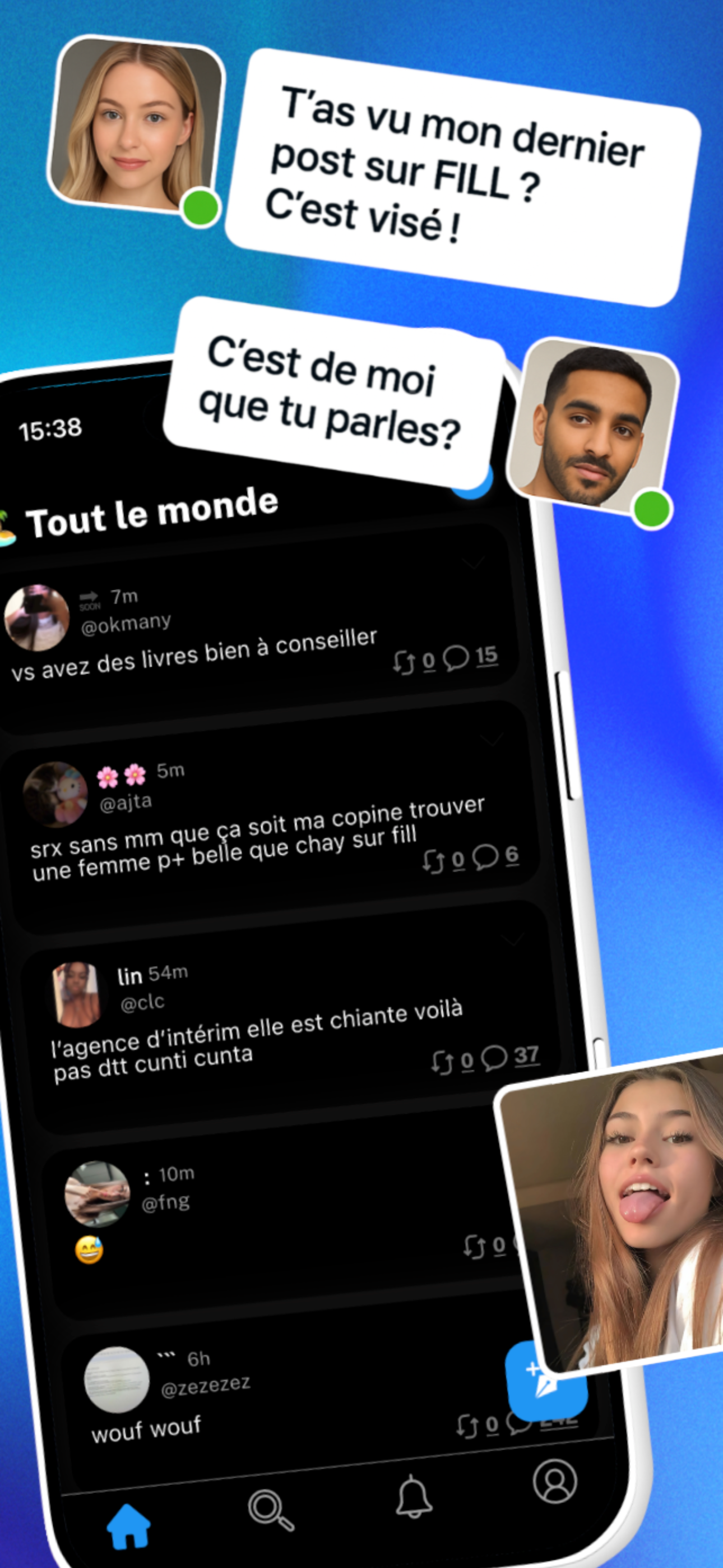 Fill - Questions Anonymes