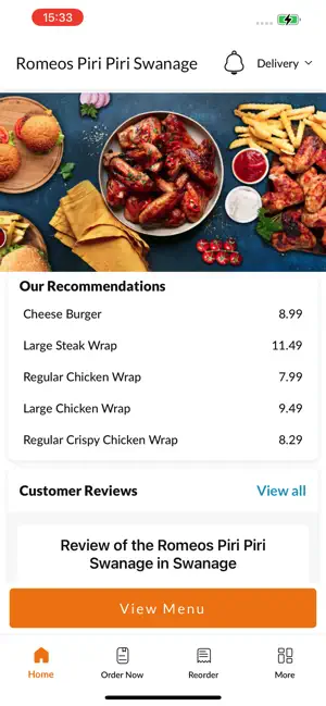 Romeos Piri Piri Swanage. screenshot 2