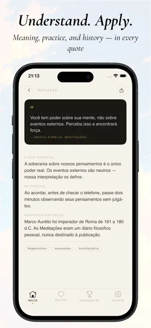 Stoiquotes · Stoic Journal screenshot 2