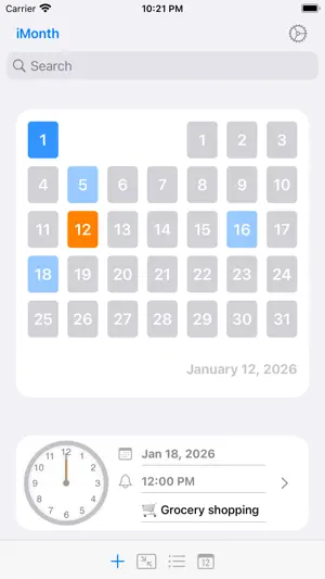 iMonth screenshot 4