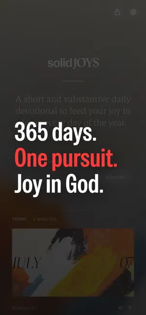 Desiring God ft. Solid Joys iPhone screenshot 1