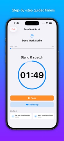 Rotinely: ADHD Routine Timer Screenshot 1 of 4