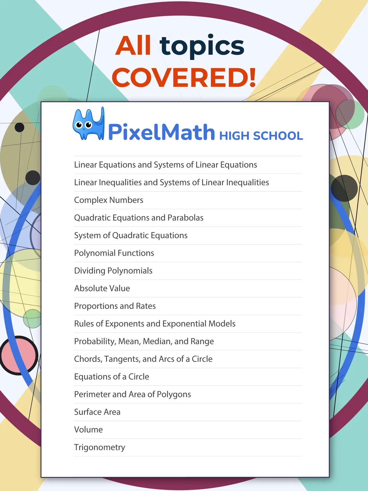Screenshot #4 pour PixelMath: High School