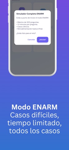Simulador ENARM Memodi iPhone screenshot