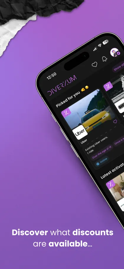 Screenshot 4 von 5 zu Diverzum - Student discounts